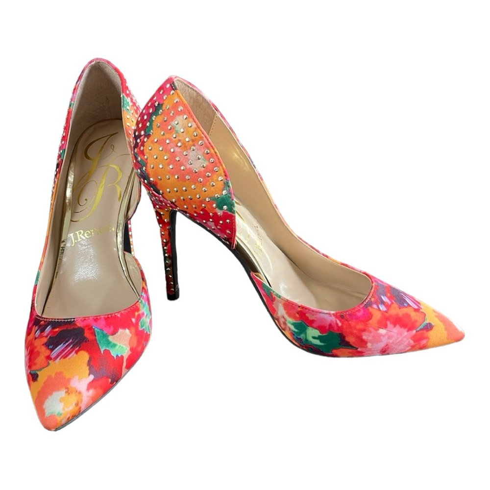 J. Renee Studded Darlene d'Orsay Heel Size 7.5